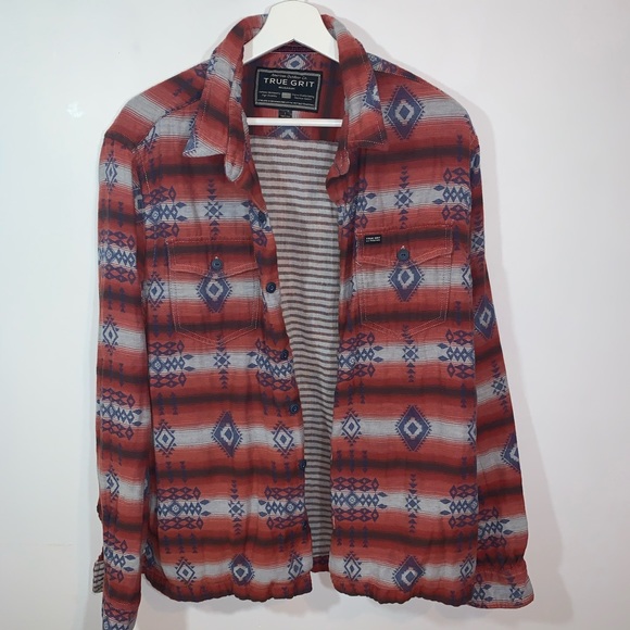 True Grit Other - True Grit Men’s Large Button Up Shirt Jacket